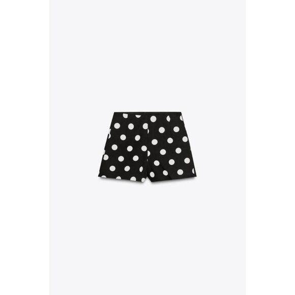 ZARA HIGH-WAISTED SHORTS - Picture 1 of 6
